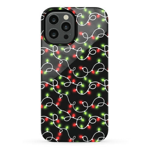 Christmas Lights Pattern Phone Case